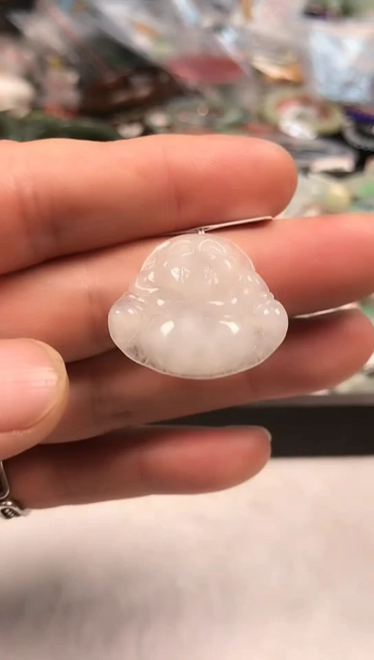 【闪购商品】翡翠挂件未镶嵌冰种佛公