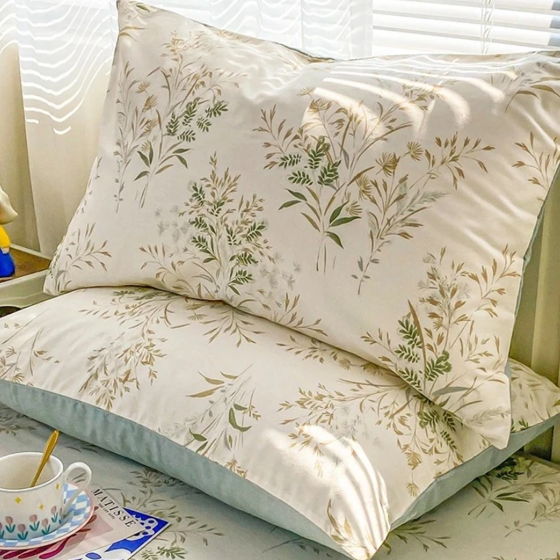 【霞满】全棉印花枕套 颜色不挑