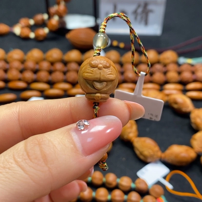 【闪购商品】橄榄核雕机器猫