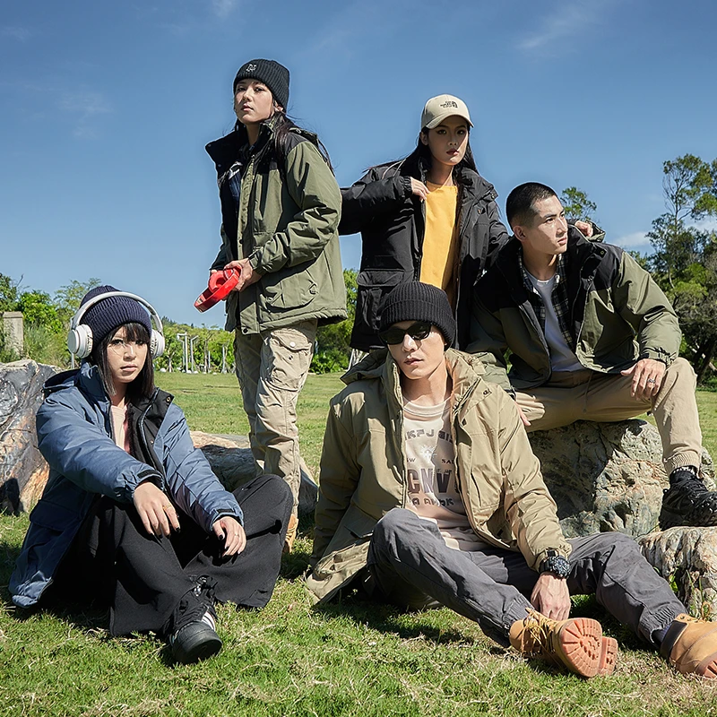 【秋冬保暖】情侣冲锋棉衣外套加绒加厚棉服大码休闲户外防寒棉袄