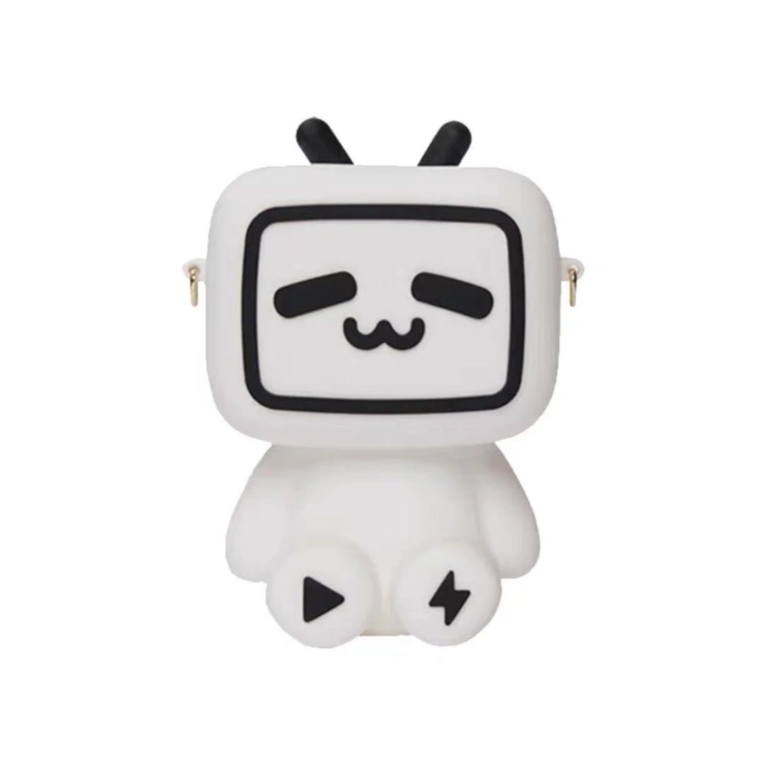 哔哩哔哩小电视硅胶链条包