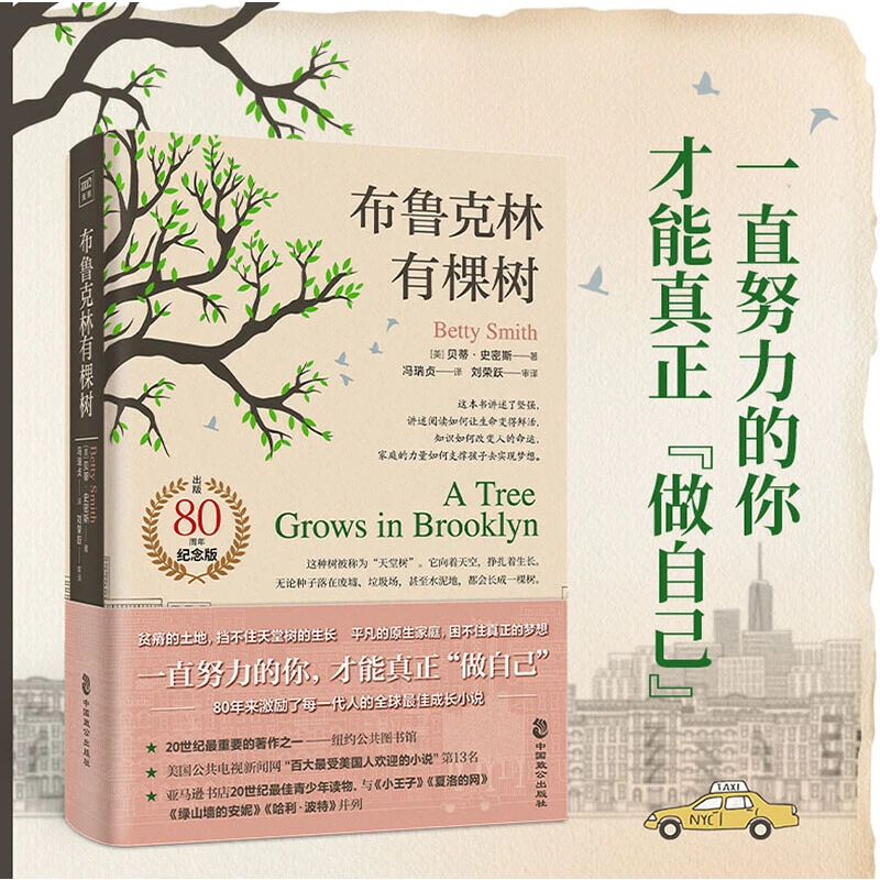 布鲁克林有棵树贝蒂史密斯著跟你当像鸟飞往你的山一样鼓舞人心