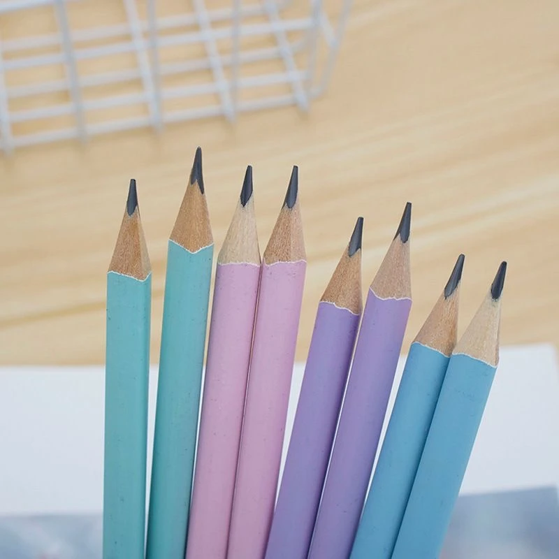 hb铅笔盒装小学生写字笔一年级儿童书写绘画素描笔