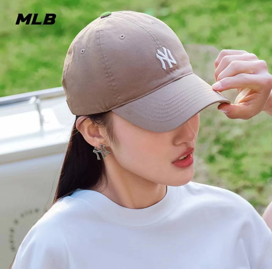 起司.MLB秋冬季新款NYLA小标韩系棒球帽男女同款运动休闲帽鸭舌帽