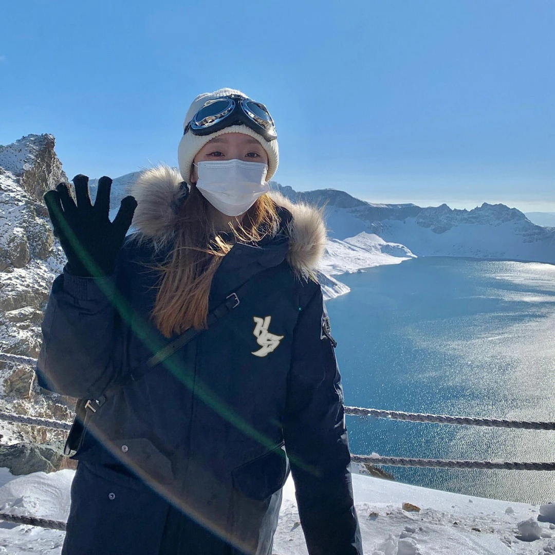 冬季清仓福利！！KSKM藏蓝色工装派克羽绒服女冬季加厚小众棉袄外套