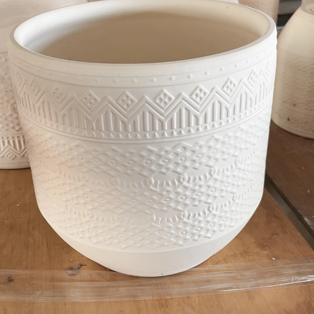 【闪购商品】红陶20CM（含）-50CM（不含）微瑕119白陶21-21