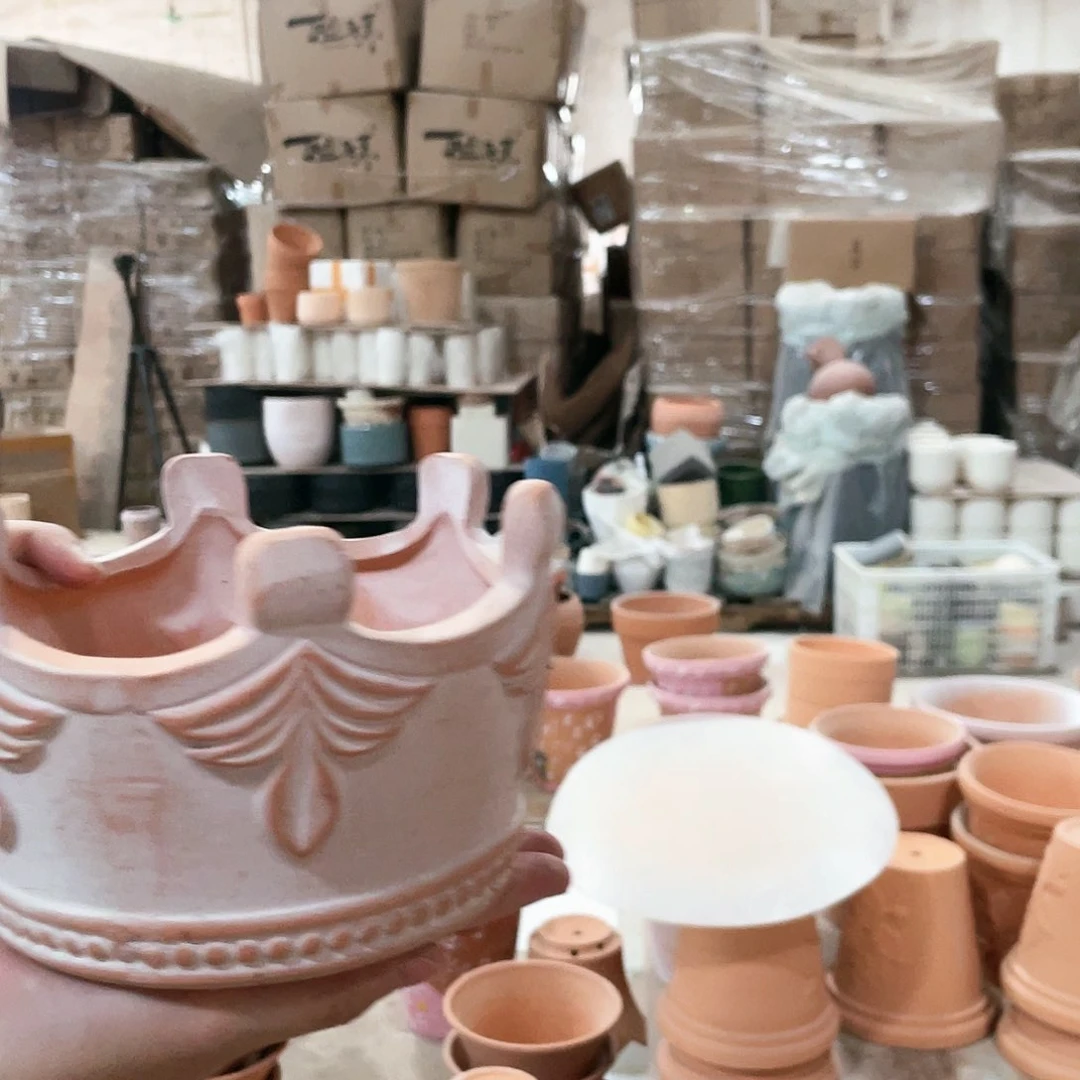 【闪购商品】红陶20CM（含）-50CM（不含）复古矮款皇冠16-10