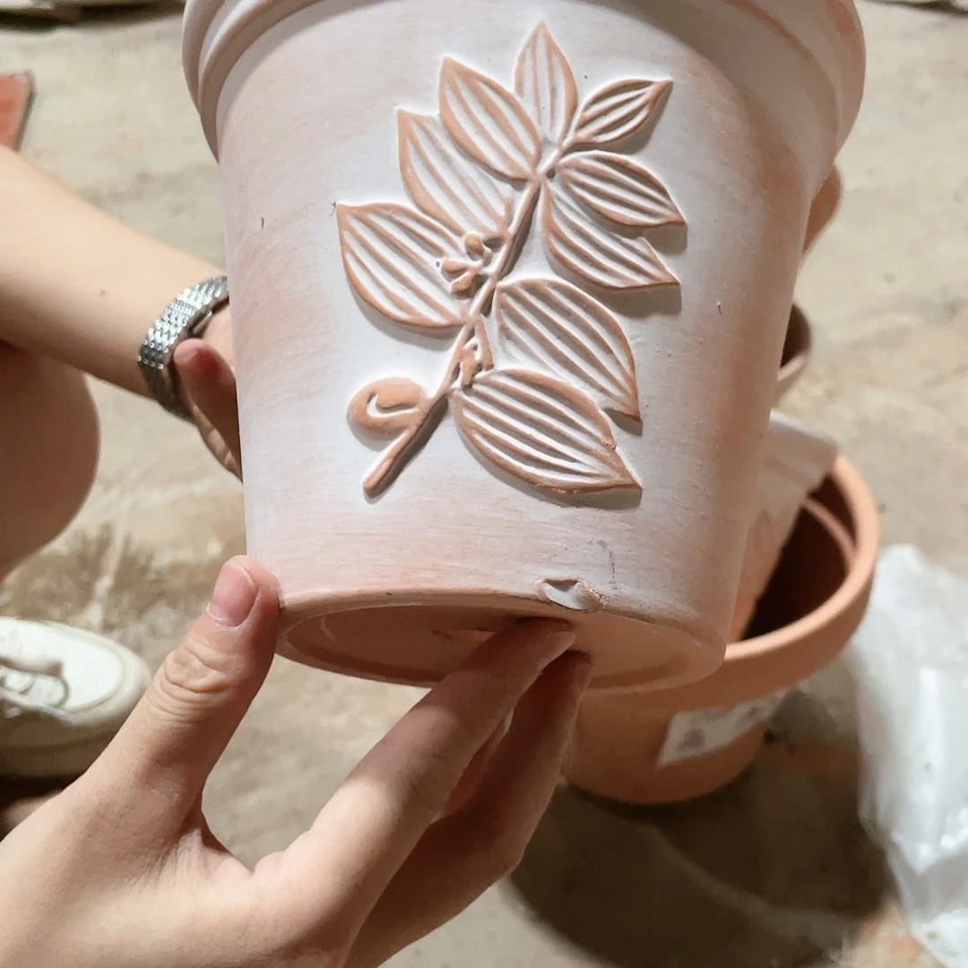 【闪购商品】红陶20CM（含）-50CM（不含）微瑕复古枫叶小号16-14