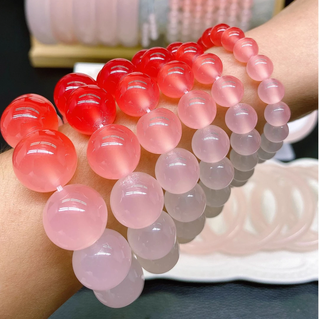 非金属树脂手链 血沉宝手链爱在七夕阳光可变色手串情侣手链妈妈