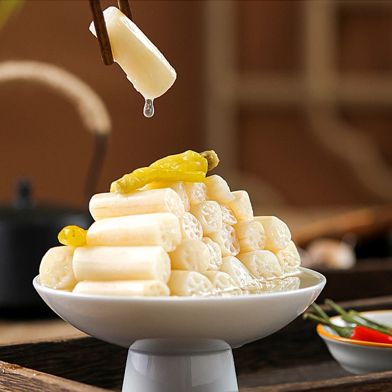 【精选】洪湖特产泡椒藕带400g装酸辣开袋即食下饭预制菜批发开胃