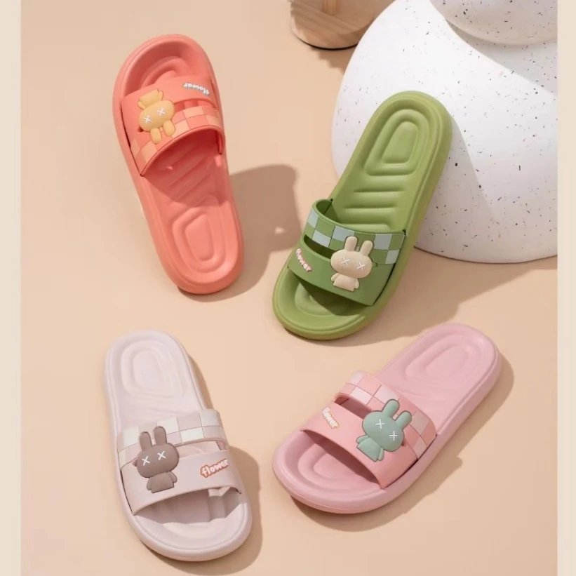 夏季明芽正品简约情侣浴室防滑居家凉拖鞋软底防臭女款