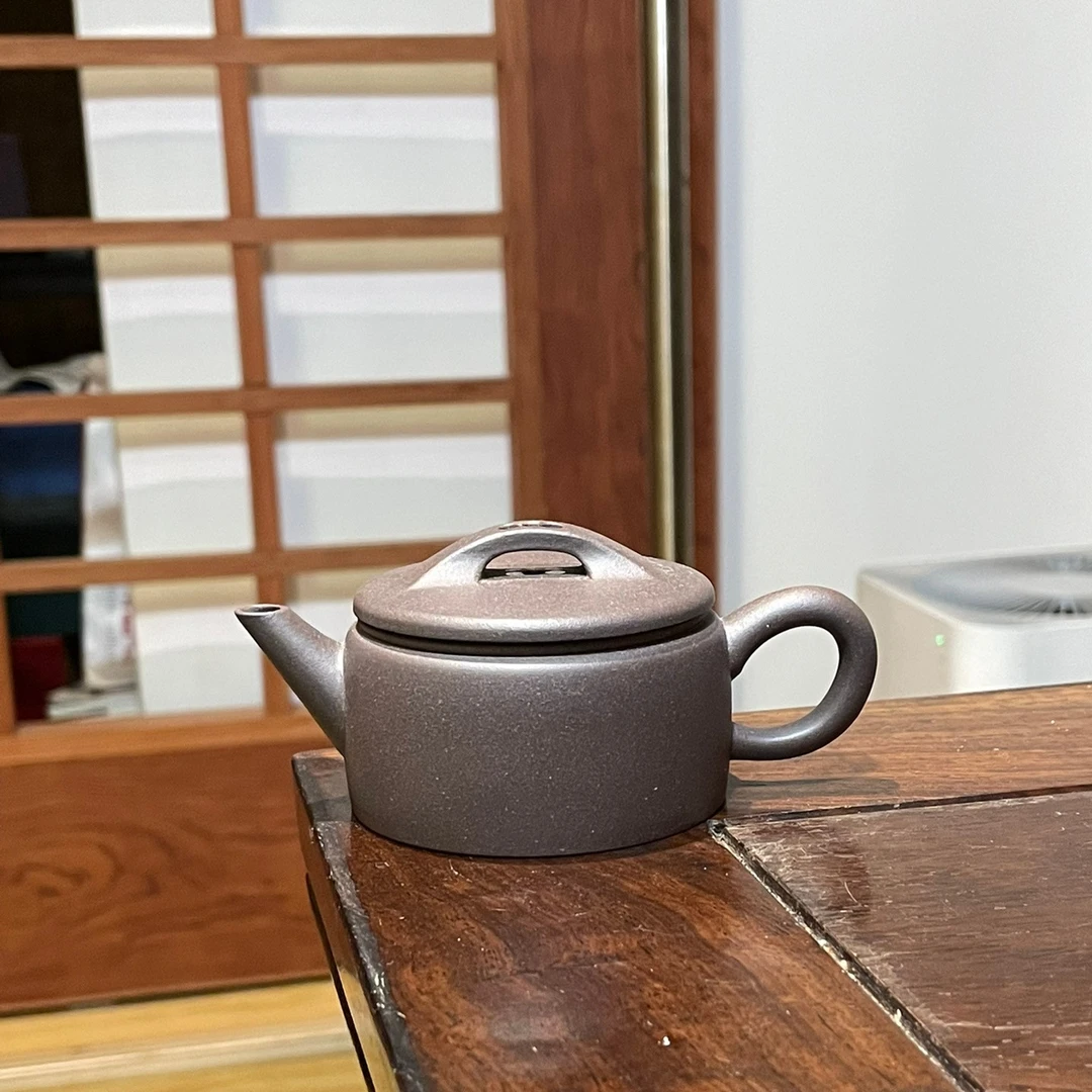 汉瓦壶家用选用原矿青灰泥容量110cc出汤流畅做工精细