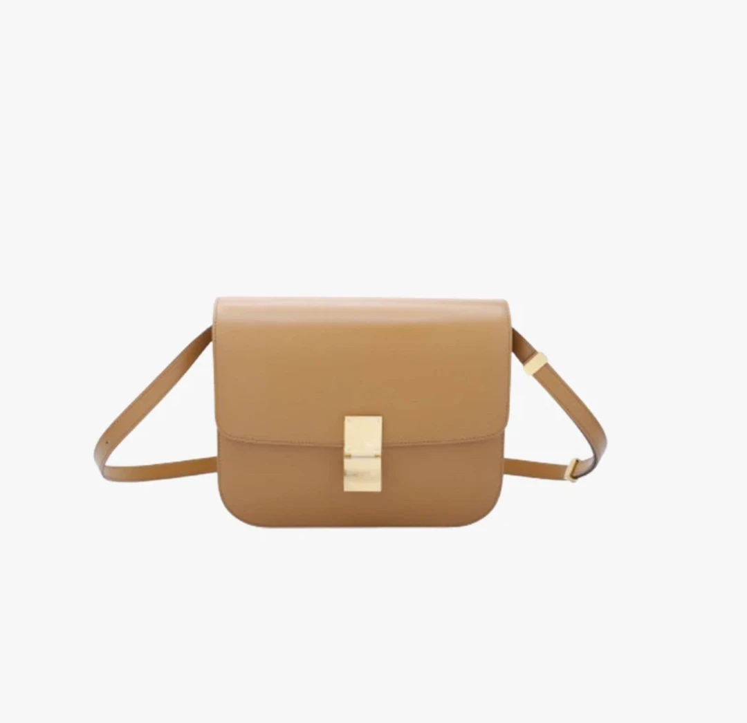 95新 Celine/思琳 CELINE/赛琳 奶油黄豆腐单肩包 43212