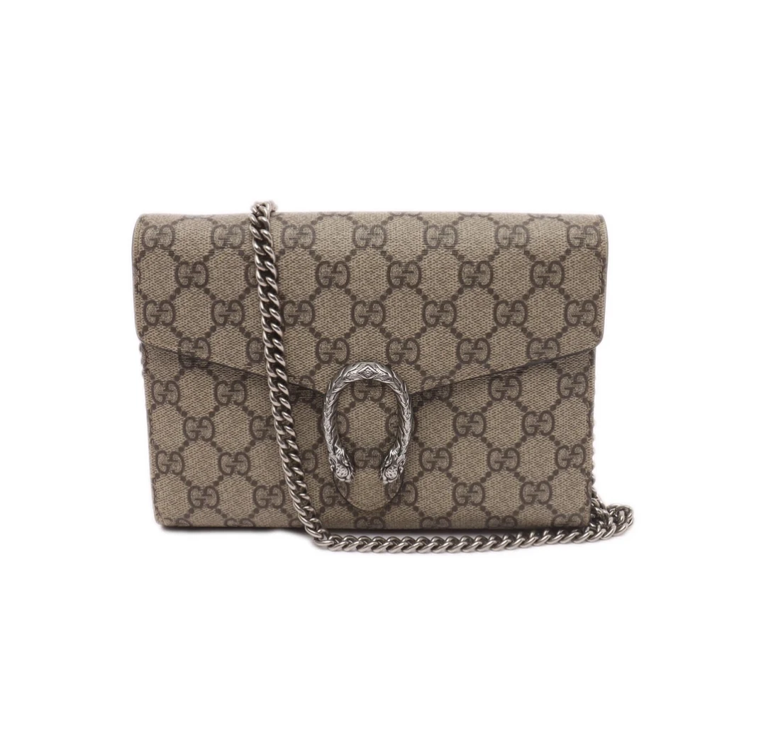 95新 GUCCI/古驰 GUCCI/古驰 酒神woc银扣单肩包 30638