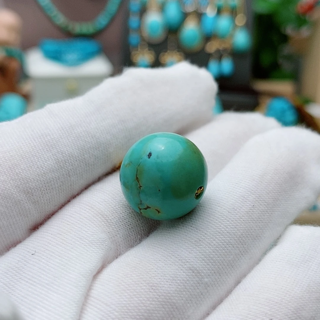 绿松石珠宝奇石未镶嵌苏**园