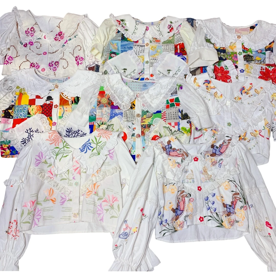 vintage古着衬衫毛衣卫衣连衣裙孤品碎花气质青春百搭复古显瘦