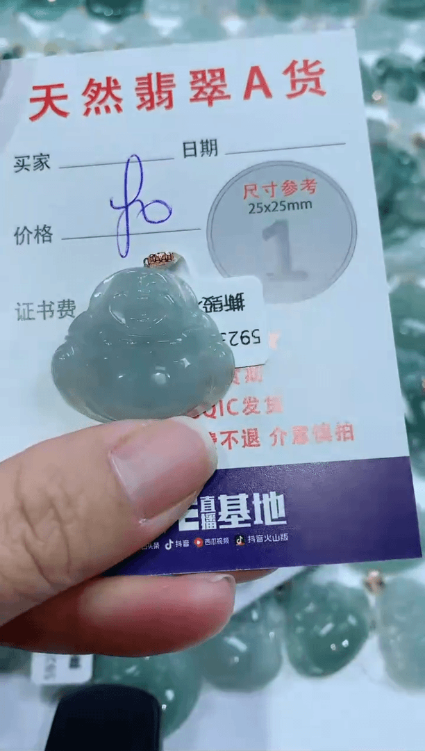 【闪购商品】翡翠颈饰未镶嵌1