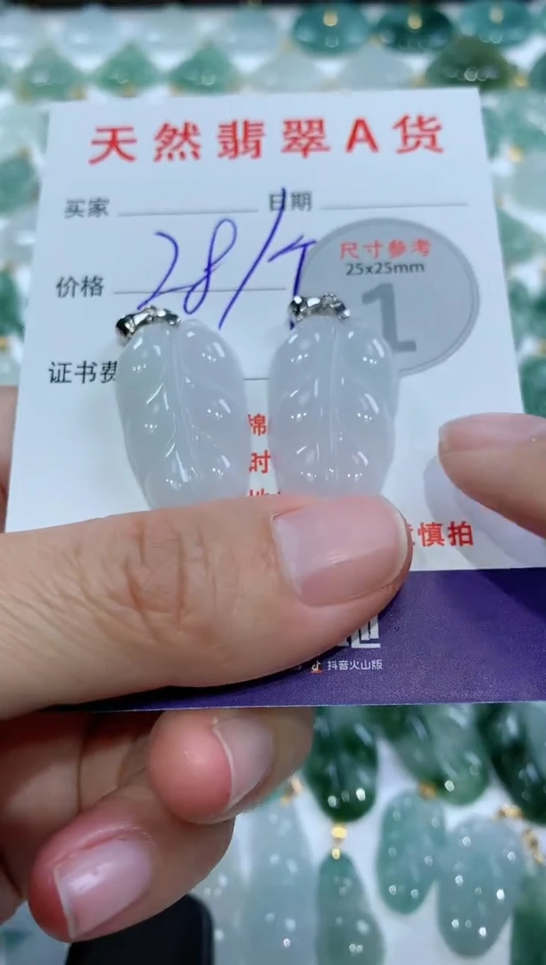 【闪购商品】翡翠颈饰未镶嵌多样性发其一