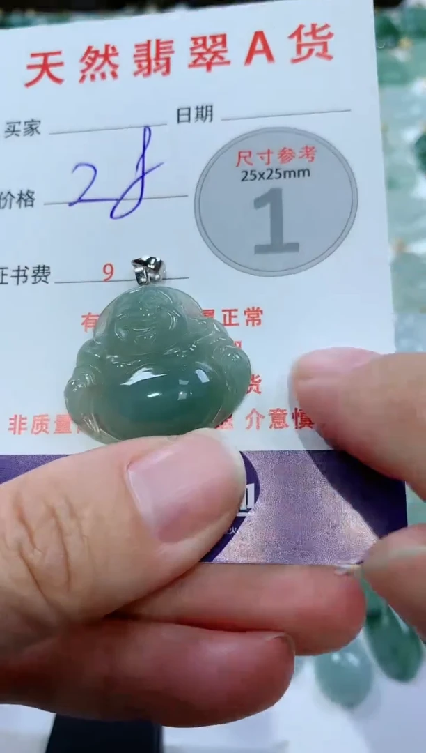 【闪购商品】翡翠颈饰未镶嵌11