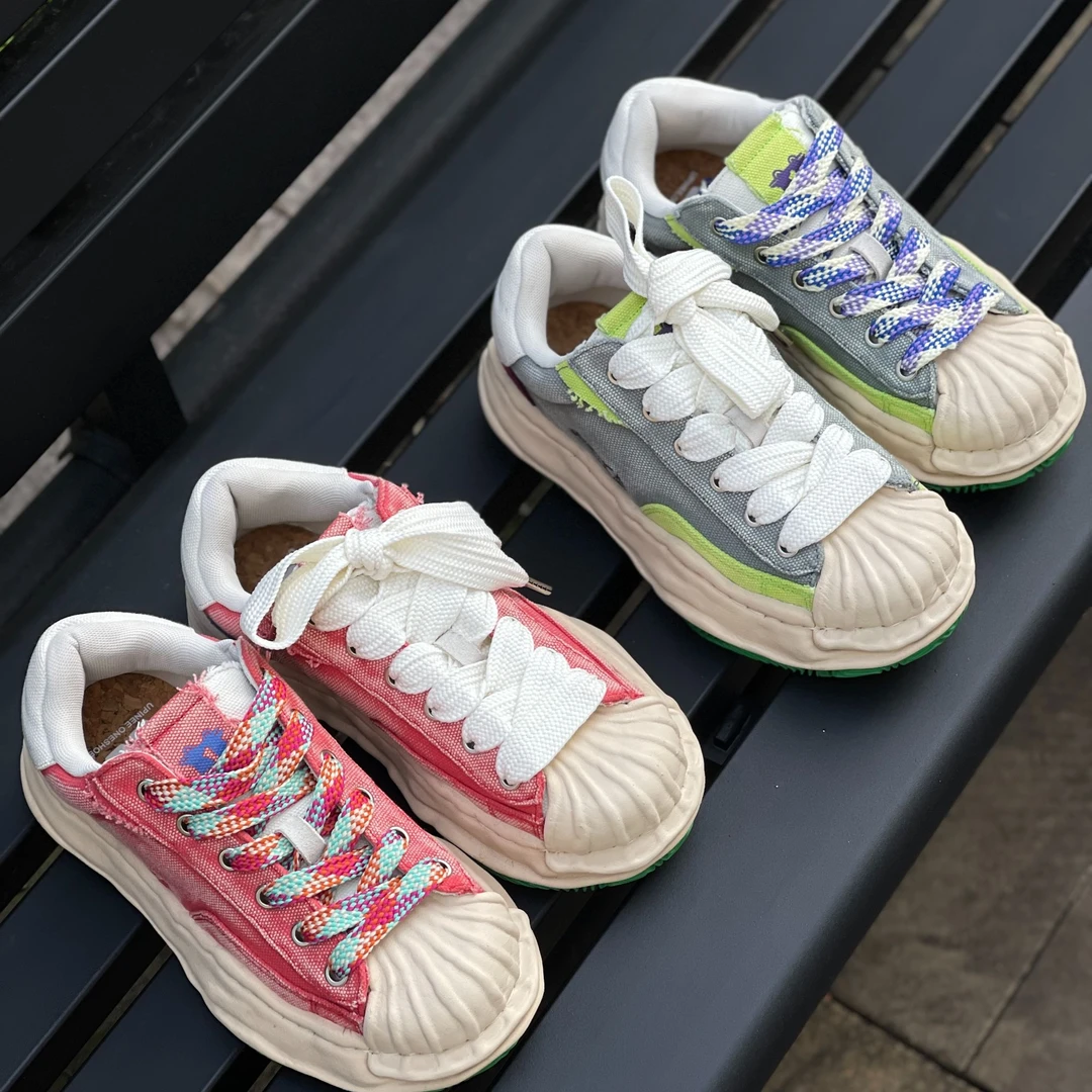 水洗帆布男女款2024新款情侣鞋UP019A