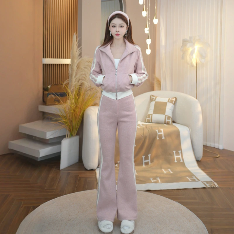 现货福利！【麦琪琪专属】}减龄显瘦高级时尚套装优雅气质OHSUH11106