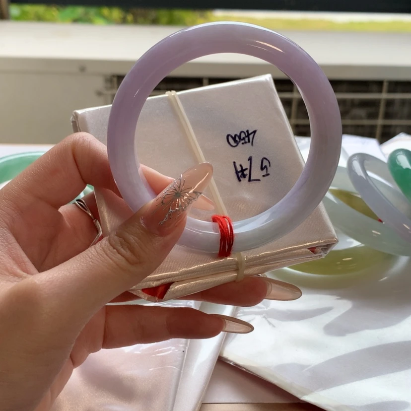 【闪购商品】翡翠手镯未镶嵌?***宝57