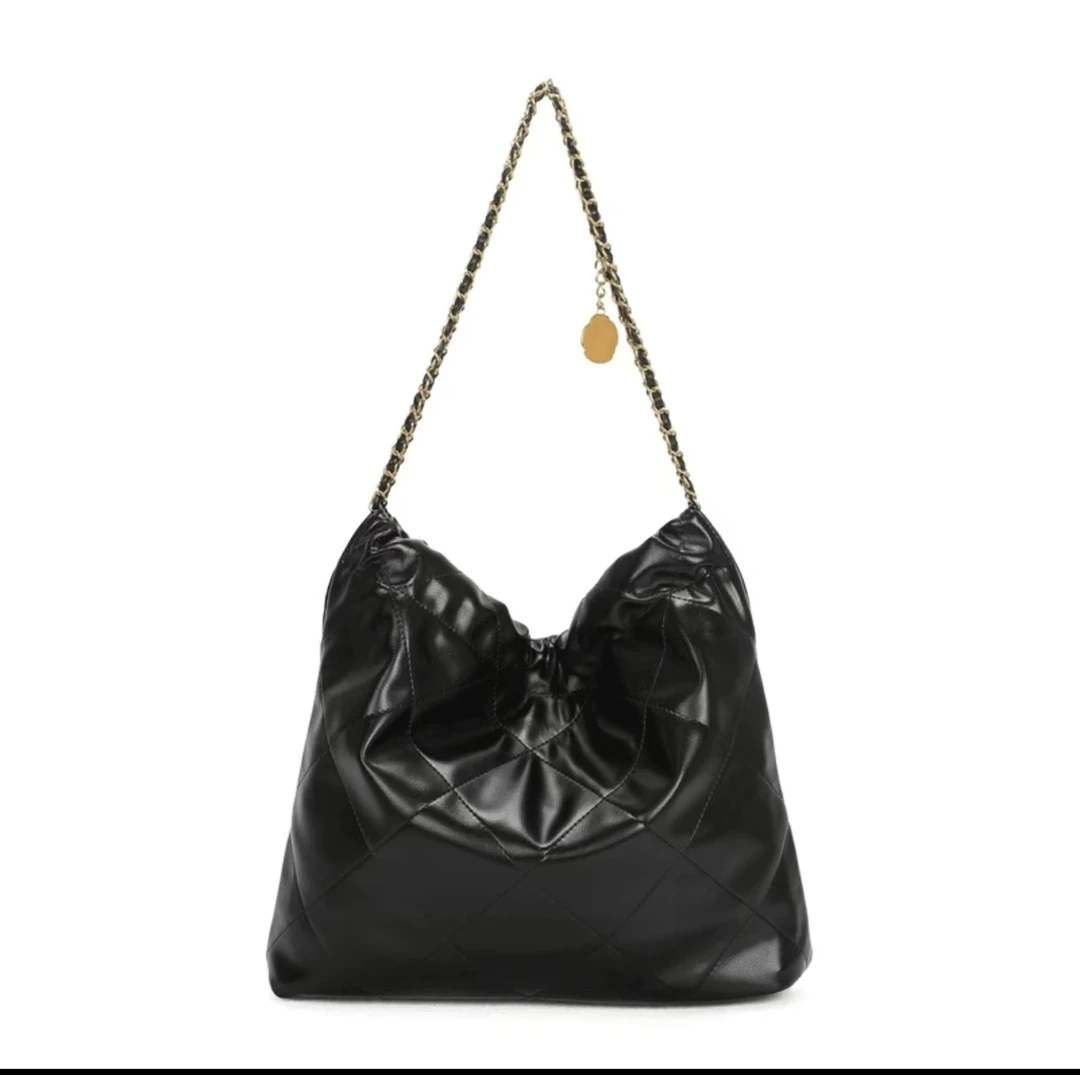 【CF】2024年新款轻奢时尚百搭单肩斜挎包  SP002-黑色