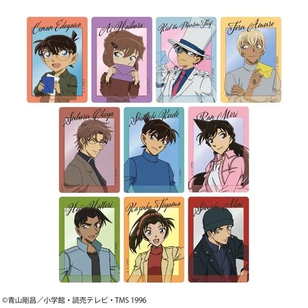 日版 名侦探柯南角色签名透卡 （默认代拆）