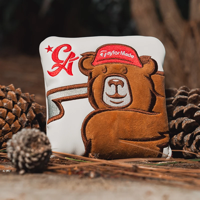Taylormade【专属限定】 小熊图案 蜘蛛推杆杆头套 TD817