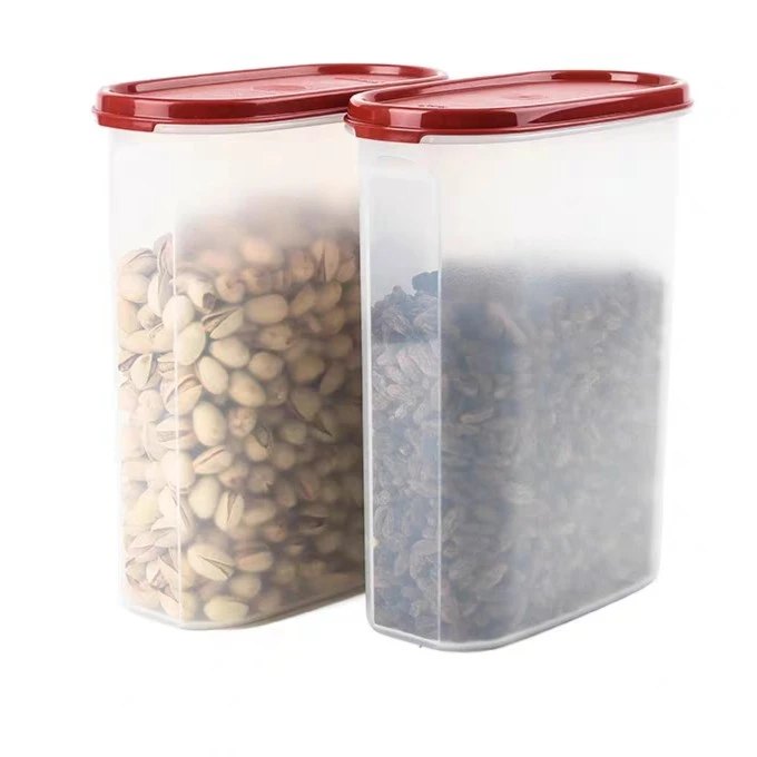干货储藏2.3L干货杂粮防潮收纳盒食品级密封食品罐塑料顺丰包邮