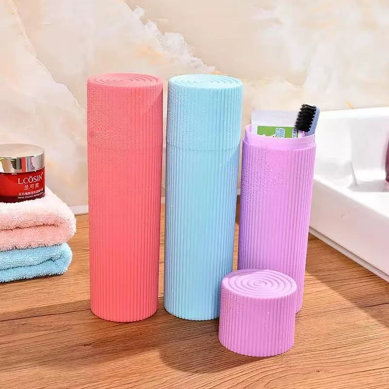 （4个）旅行旅游洗漱杯便携式牙刷收纳盒刷牙杯子牙具牙缸漱口杯