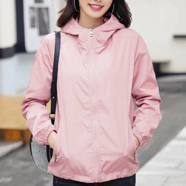 2025春季潮流新款工装连帽女装短款情侣春夏秋薄休闲男女同款外套