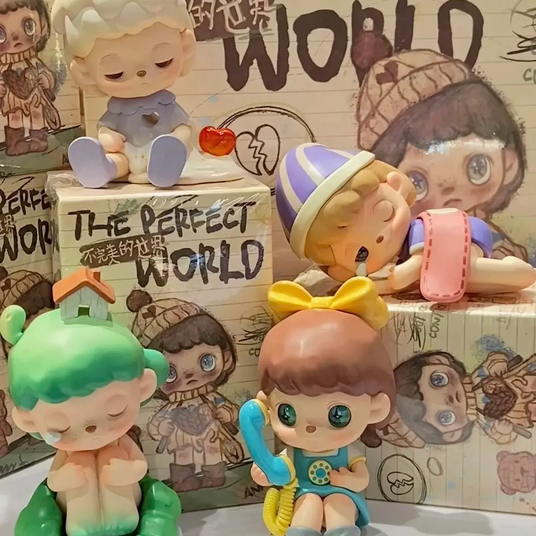 【拆盒】阿默ANMOO不完美的世界系列盲盒潮玩女生礼物