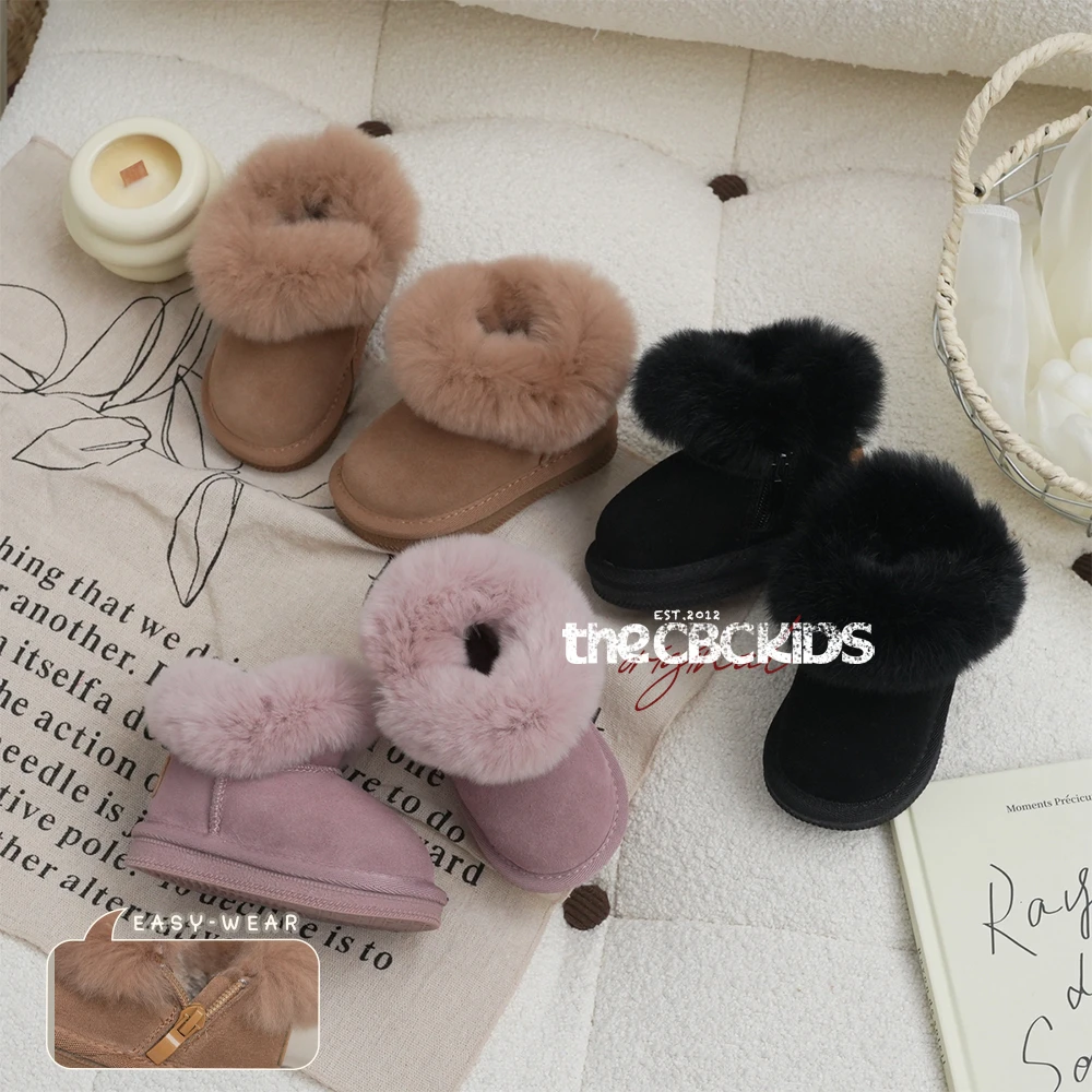 交个朋友 『蓬蓬主义』宝宝雪地靴男女童冬加厚机能底 249027