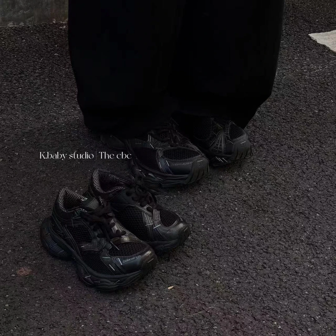 K.baby 订书机运动鞋休闲秋冬季老爹鞋轻便跑步童鞋  247065