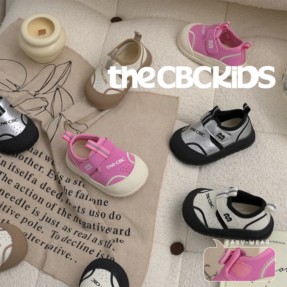 The CBC『巴系勃肯』儿童学步鞋秋春包头男女童软底稳步鞋246127