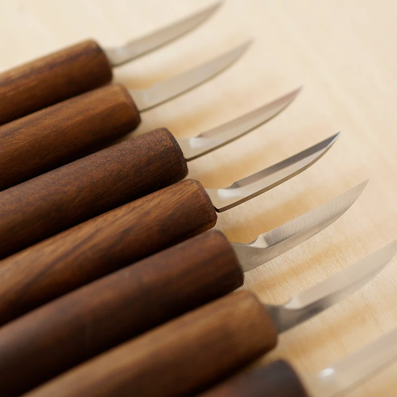 木酱小店出品新手木雕工具刀雕刻刀主刀细节刀店主自制免打磨刀