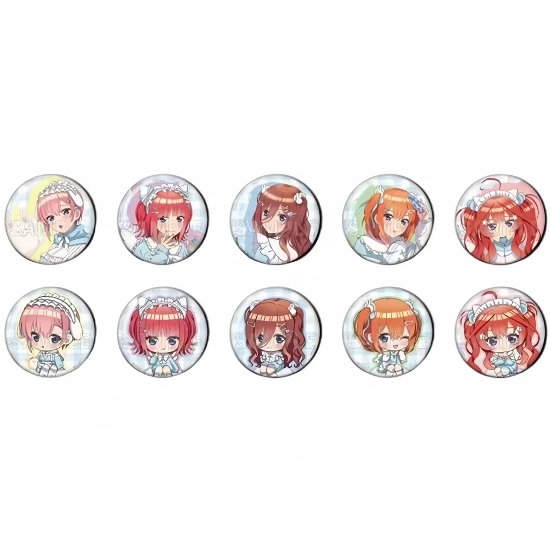 【五等分的花嫁水色天空树系列】吧唧 卡片潮玩盲盒(拆盒代拆)