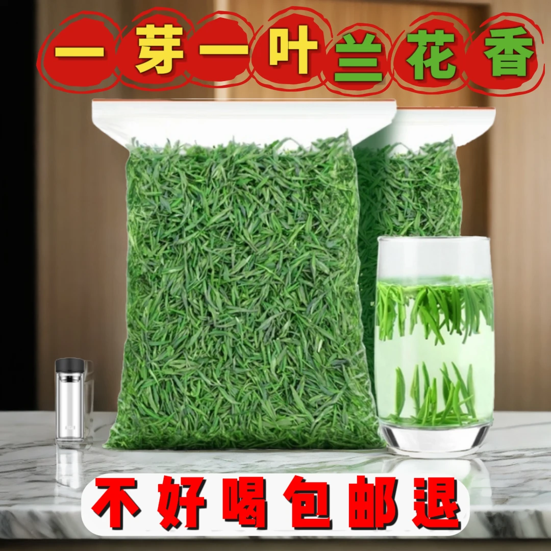 雀舌2025新茶原产地贵州湄潭翠芽明前绿茶高山毛尖小兰花毛峰茶T