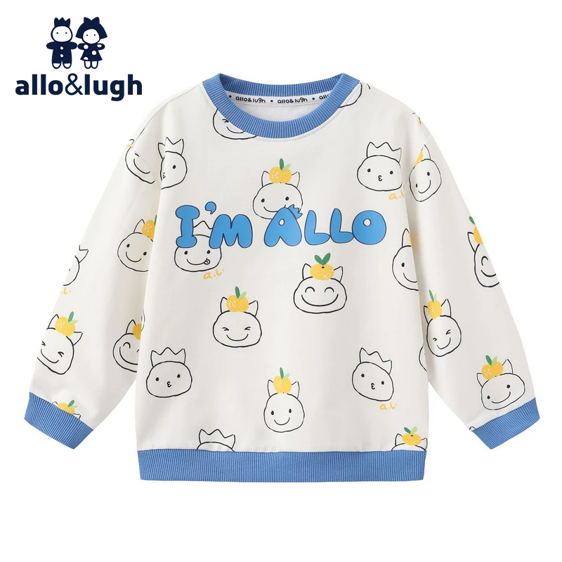 allo&lugh2024新款儿童长袖卫衣