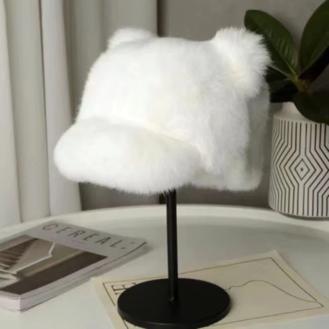 （大群推荐）2025时尚新款整皮耳朵帽子