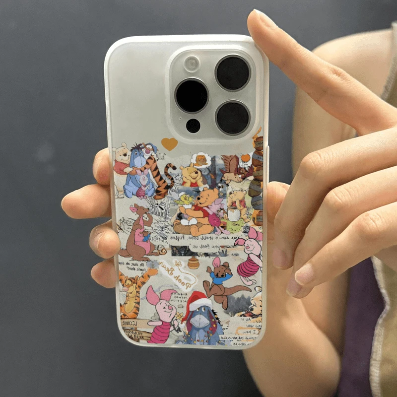 维尼一家适用iPhone苹果XR15/14/13/12/11promax轻薄软手机壳女A