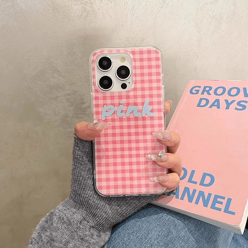 粉色适用华为mate60苹果oppo小米15/14/13promax防摔vivo手机壳女