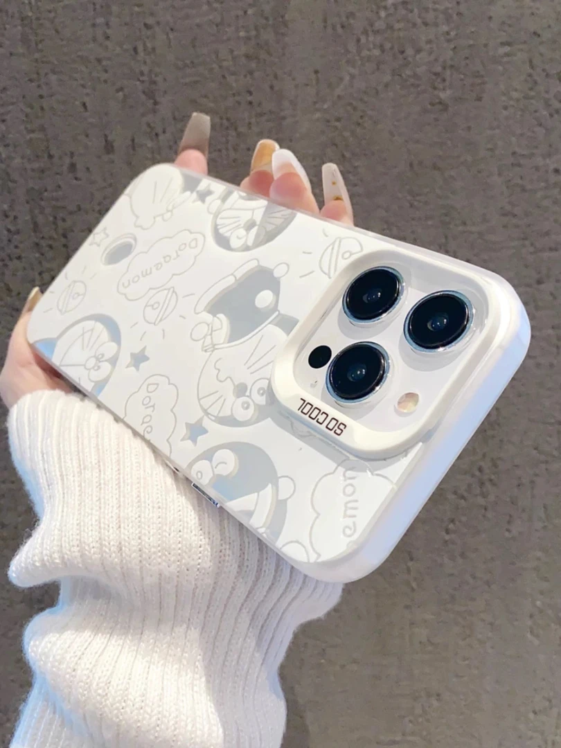 可爱小叮当适用iphone15苹果14手机壳13promax华为vivo小米oppo女