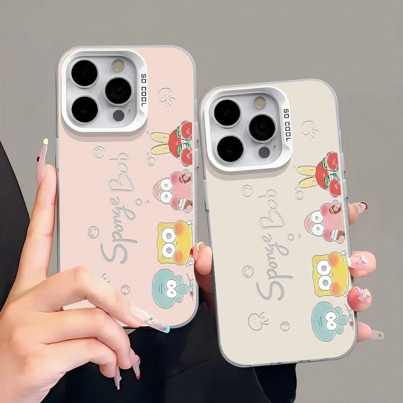 海绵宝宝伙伴适用iphone15苹果14手机壳13promax华为vivo小米oppo