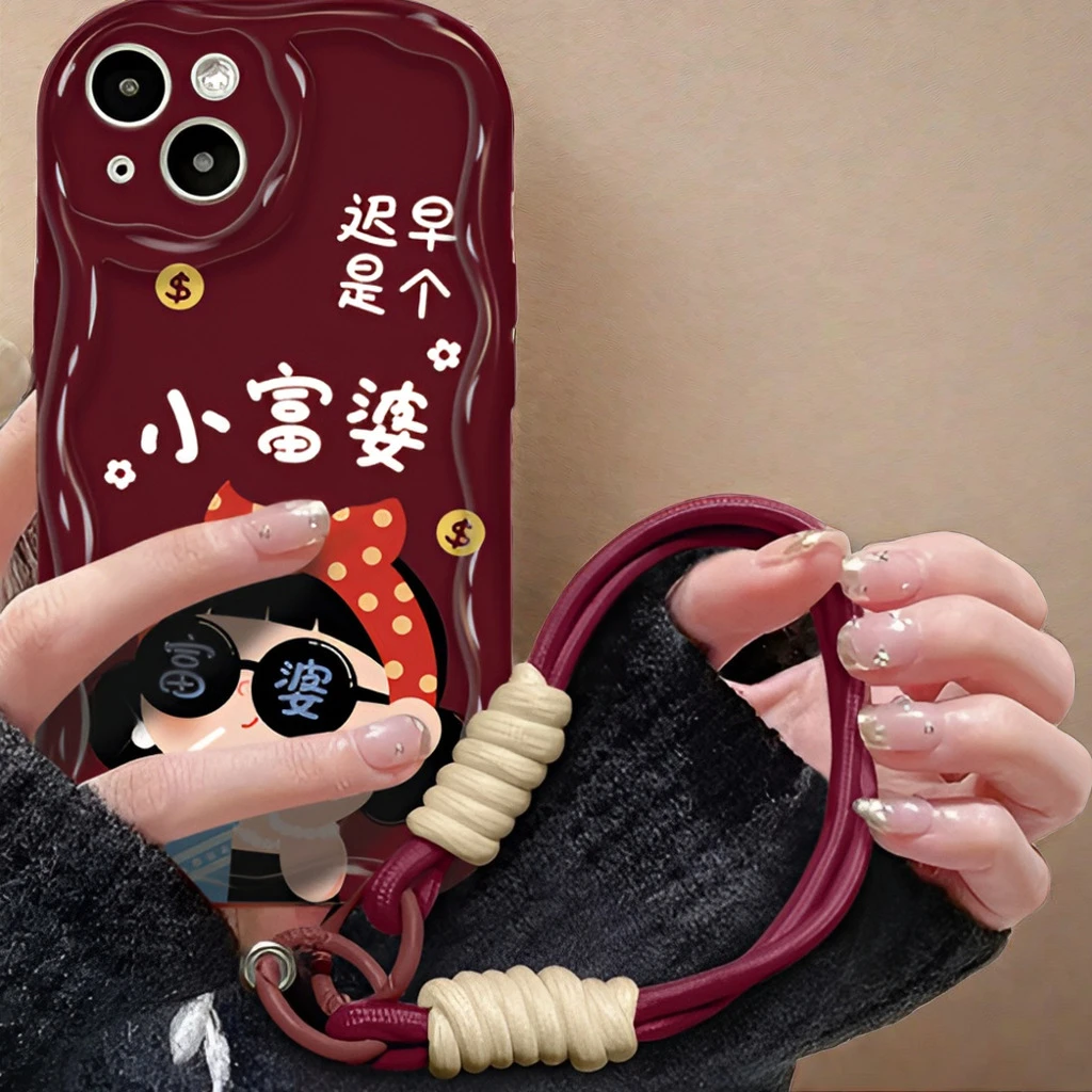 适用iphone15苹果14/13promax/华为vivo/oppo小米手机壳富婆女孩