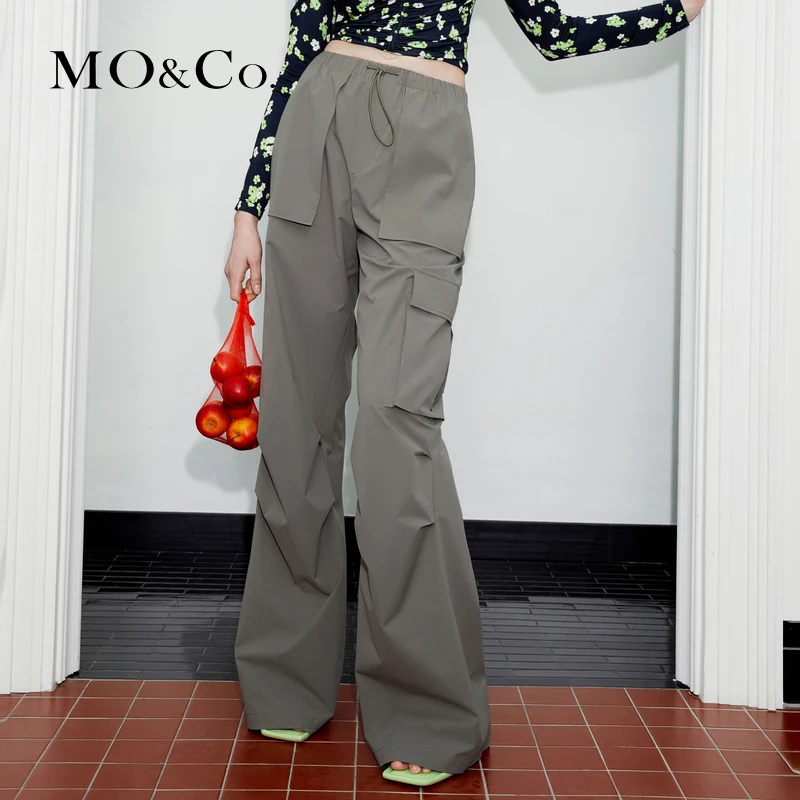 【吸湿速干】MOCO新品工装风直筒阔腿休闲裤MBD2PATT07