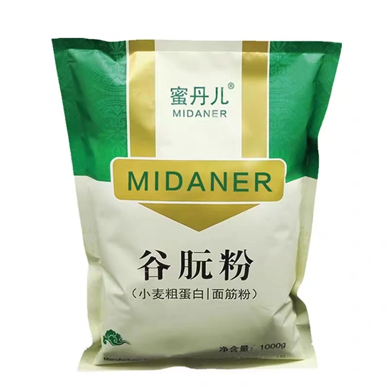 新疆烤面筋专用面筋粉谷朊粉小麦粗蛋白大包装1kg包邮