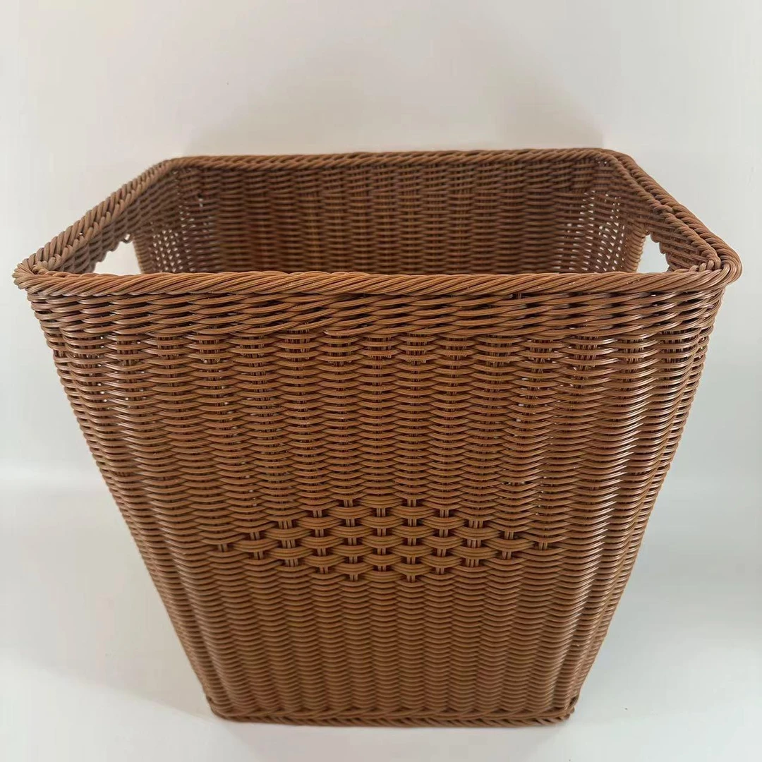 XDHY20手工编织正方形脏衣篓收纳筐