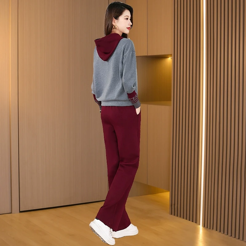 休闲运动套装女春秋款2025新款贵夫人品牌妈妈时尚洋气时髦两件套